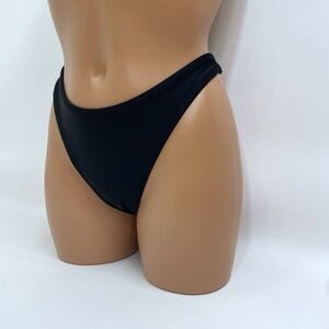 High leg thong bikini bottom